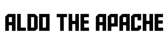 Aldo the Apache  Descarca Fonturi Gratis