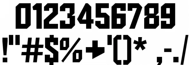 Aldo the Apache Font OTHER CHARS