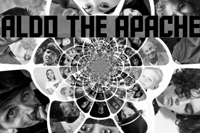 Aldo the Apache Font examples