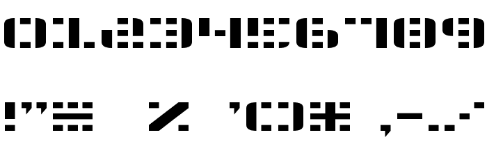 Aldo's Moon Font OTHER CHARS