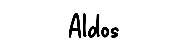 Aldos  Free Fonts Download