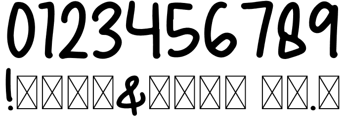 Aldos Font OTHER CHARS