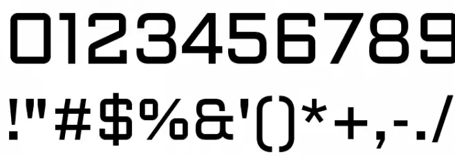 Aldrich Regular Font OTHER CHARS