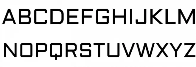 Aldrich 字体 大写