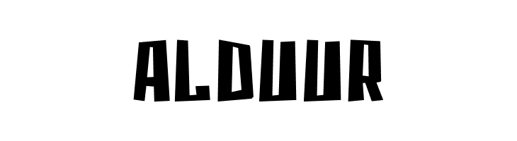 Alduur  免费字体下载