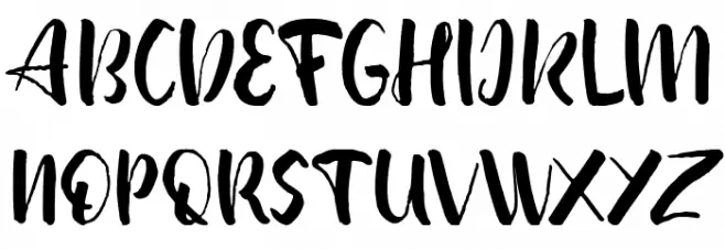 Ale Ale DEMO Schriftart Groß