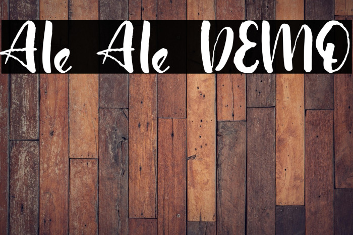 Ale Ale DEMO Example 1