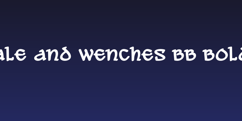 Ale and Wenches BB Bold Social Header