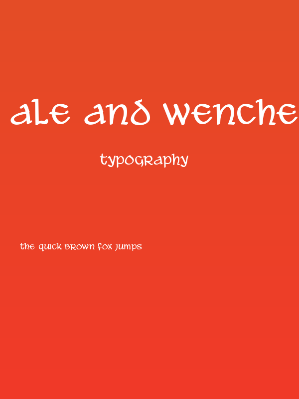 Ale and Wenches BB Poster