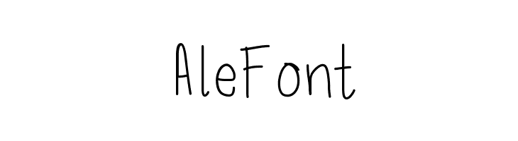 AleFont  لخطوط تنزيل