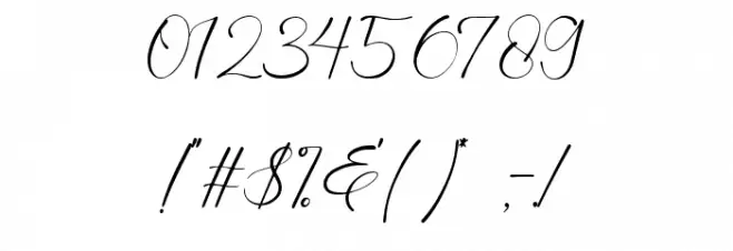 Aleanderica Font OTHER CHARS