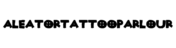 Aleator Tattoo Parlour  Descarca Fonturi Gratis