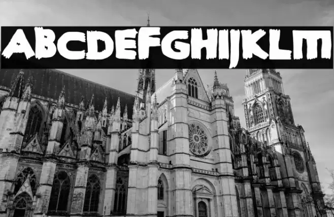 Aleator Tattoo Parlour Font examples