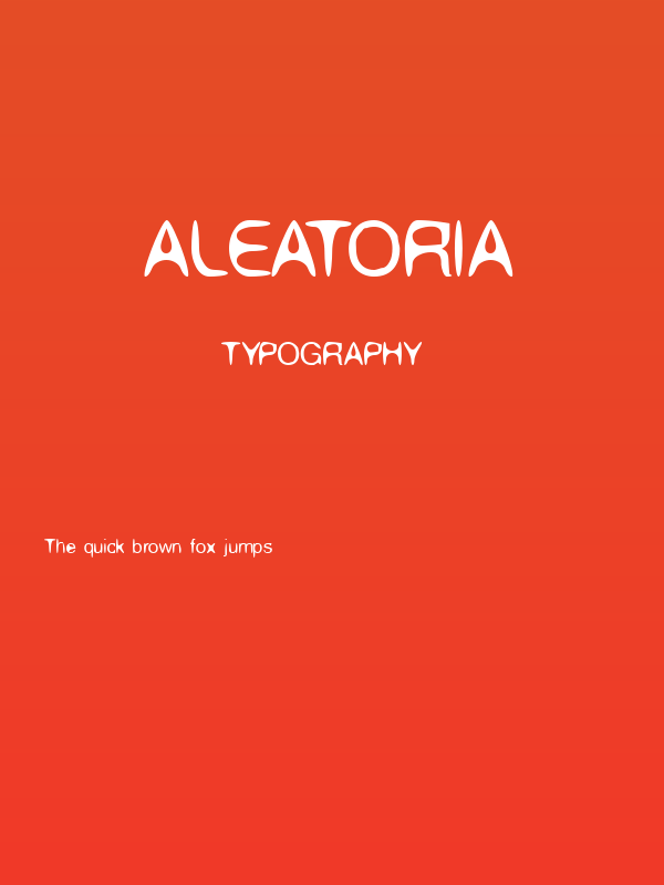 Aleatoria Poster