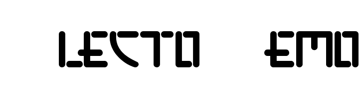 Alecto Demo  フリーフォントのダウンロード