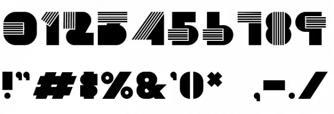 Alectro Font OTHER CHARS