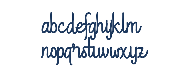 Aleda Demo Monoline Bold Lowercase