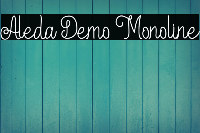 Aleda Demo Monoline Example 2