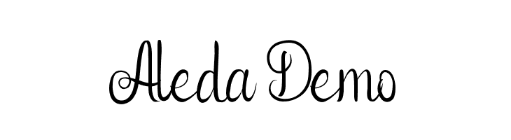 Aleda Demo  font caratteri gratis