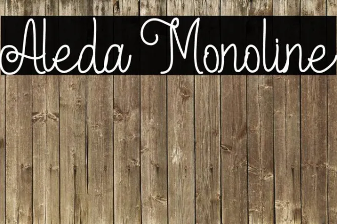 Aleda Monoline Example 2