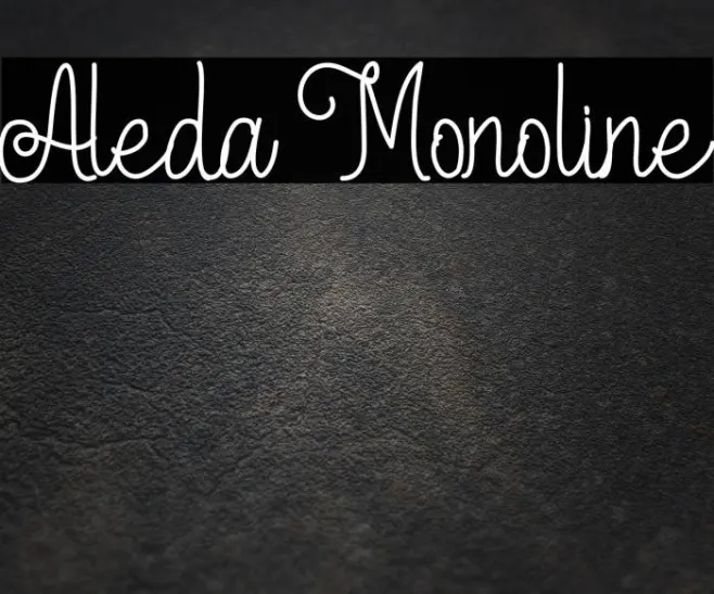 Aleda Monoline Example 3
