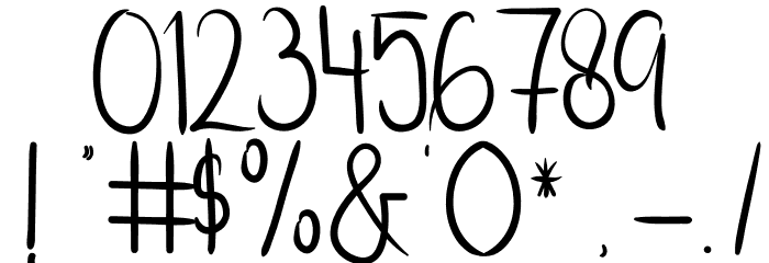 Aleda Font OTHER CHARS