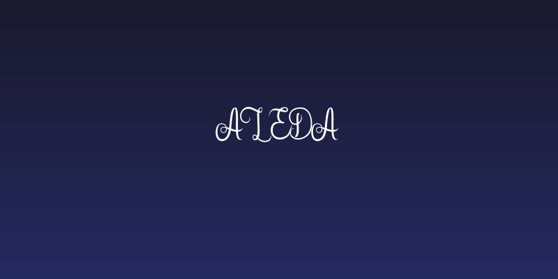Aleda Social Header