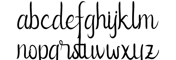 Aleda Font LOWERCASE