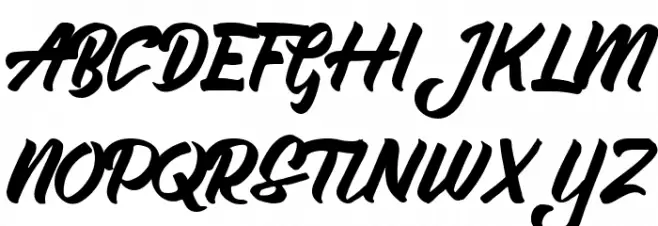Aleena (demo) Font Litere mari