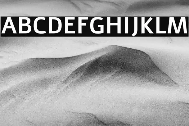 Alef Bold Font examples