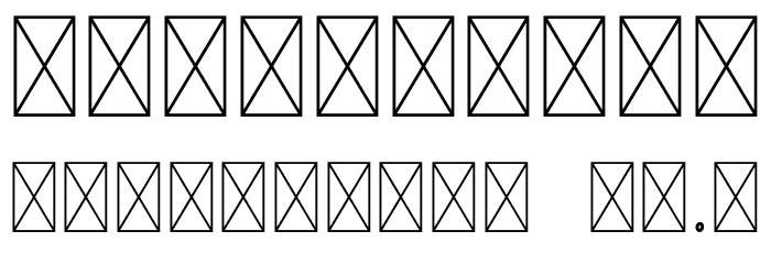AlegantScriptRegular Font OTHER CHARS