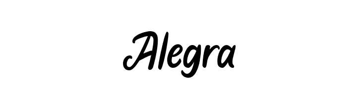 Alegra  नि: शुल्क फ़ॉन्ट्स डाउनलोड