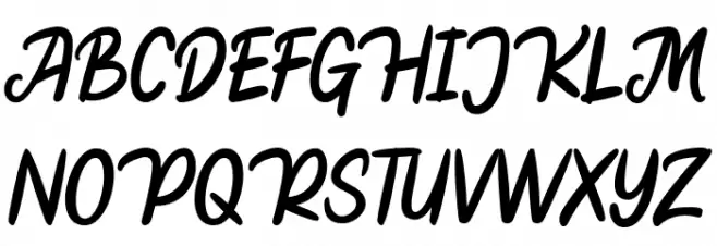 Alegra Font Litere mari