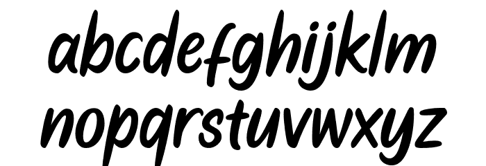 Alegra 字体 小写