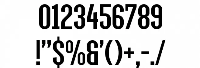 Alegre Sans Regular Font OTHER CHARS