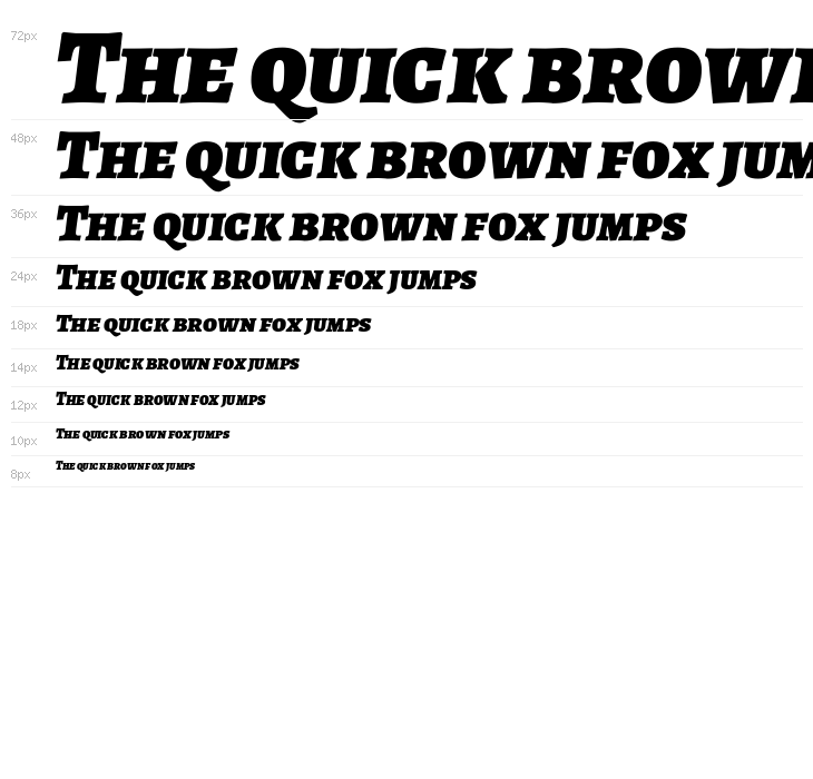 Alegreya SC Black Italic Waterfall