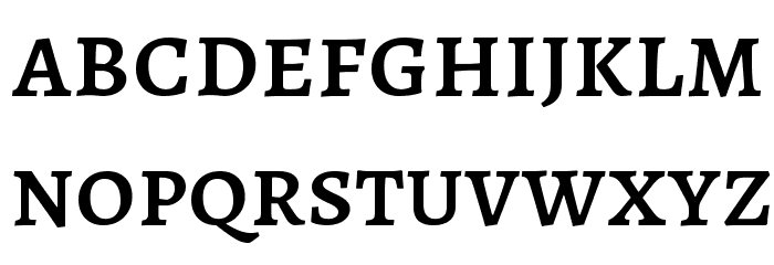 Alegreya SC Medium Font LOWERCASE