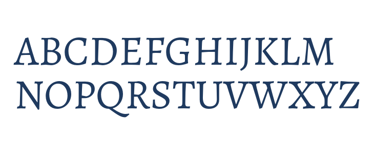 Alegreya SC1 Uppercase