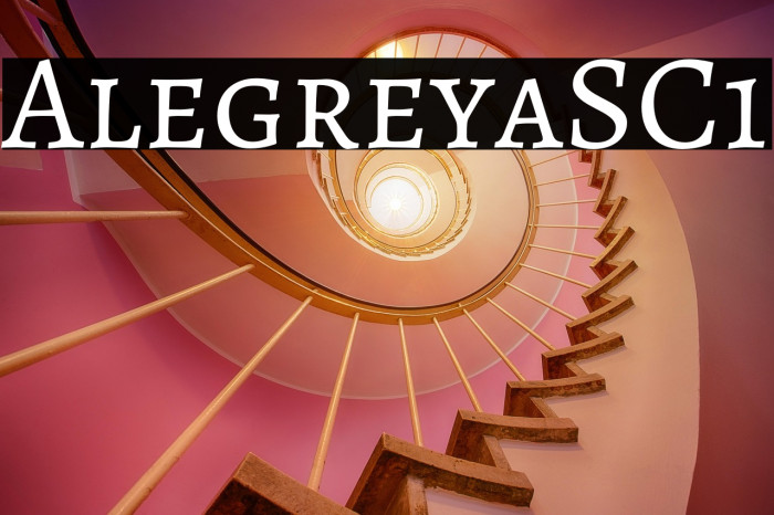 Alegreya SC1 Example 1