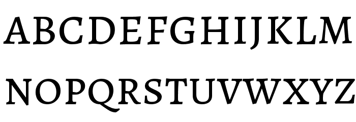 Alegreya SC Font LOWERCASE