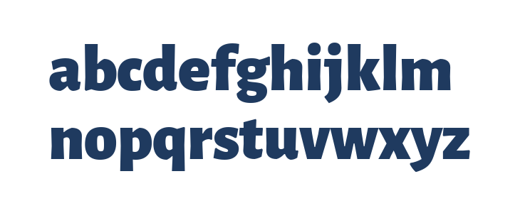 Alegreya Sans Black Lowercase