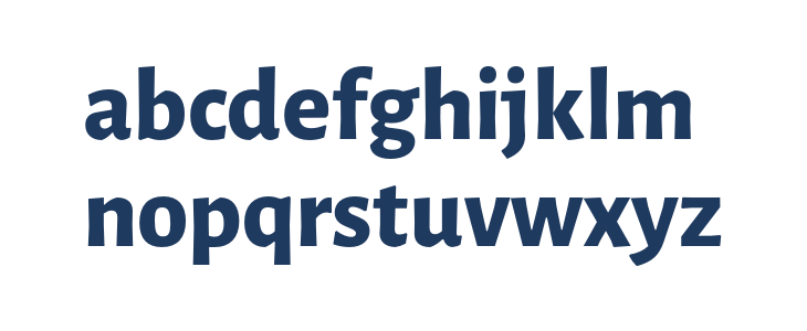 Alegreya Sans ExtraBold1 Lowercase