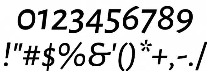 Alegreya Sans Medium Italic