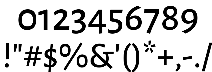 Alegreya Sans Medium Font OTHER CHARS