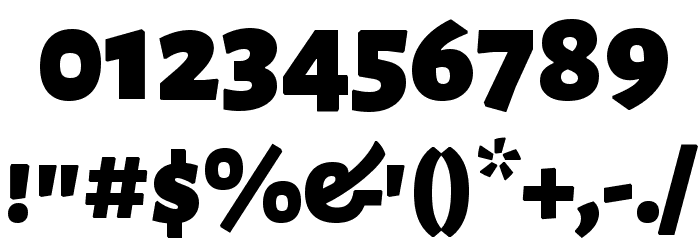 Alegreya Sans SC Black Font OTHER CHARS