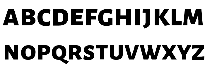 Alegreya Sans SC ExtraBold Font LOWERCASE