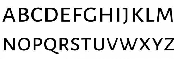 Alegreya Sans SC Шрифта строчной