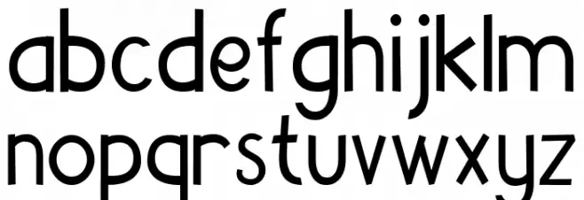 Alehna Regular Font LOWERCASE