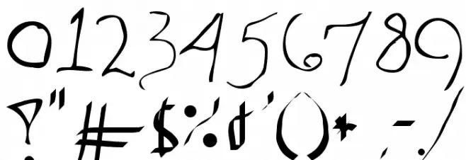 Aleia Abnormal Font OTHER CHARS