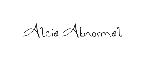 Aleia Abnormal Logo